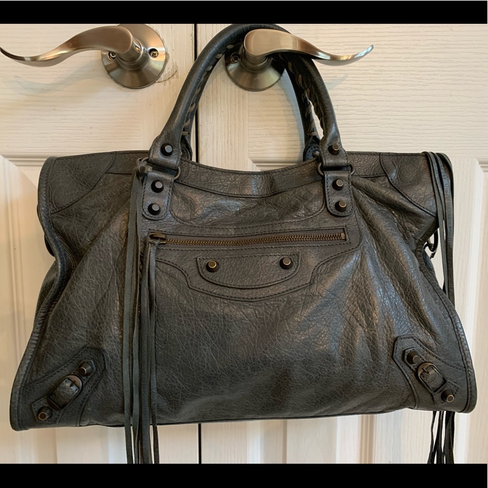 Balenciaga Classic City Gris Tarmac